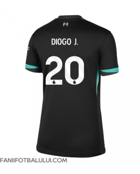 Liverpool Diogo Jota #20 Tricou Fotbal Replică 2024-25 Femei Deplasare